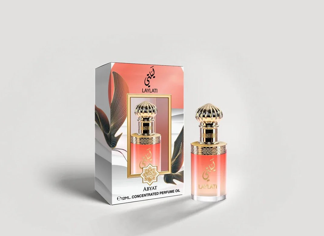 Abyat Concentrated Perfume Oil Layali Thuhabiya 12 ml