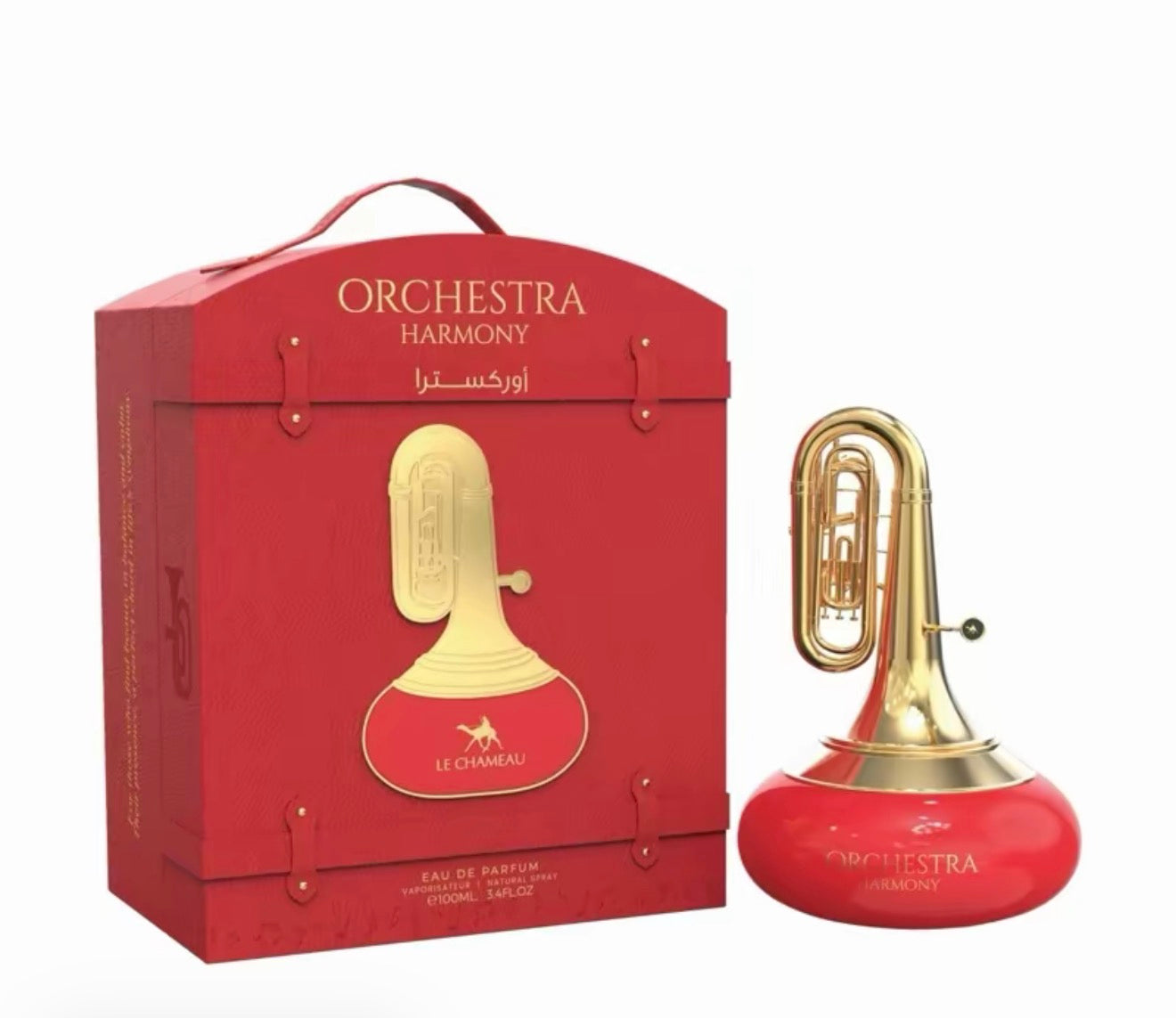 Emper Orchestra Harmony Unisex 3.4 oz EDP Perfume in Elegant Red Packaging