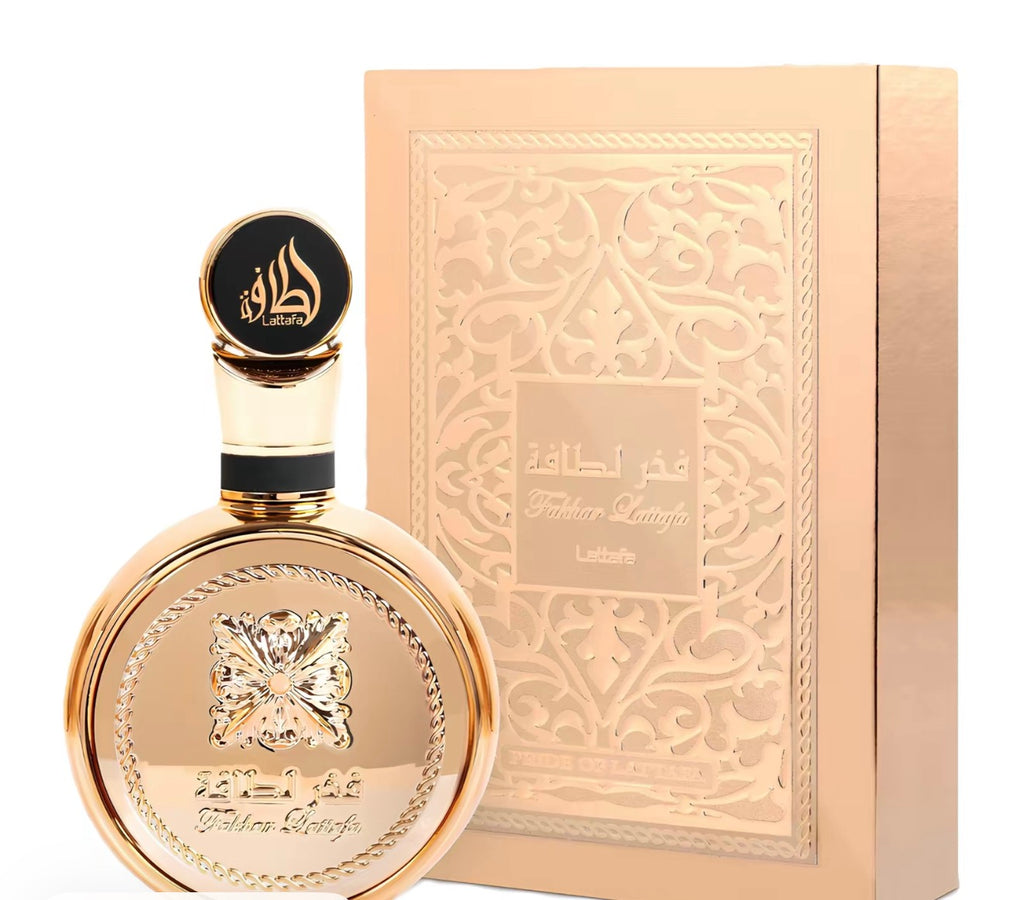 Fakhar Gold Extrait by Lattafa EDP Spray, 3.4oz