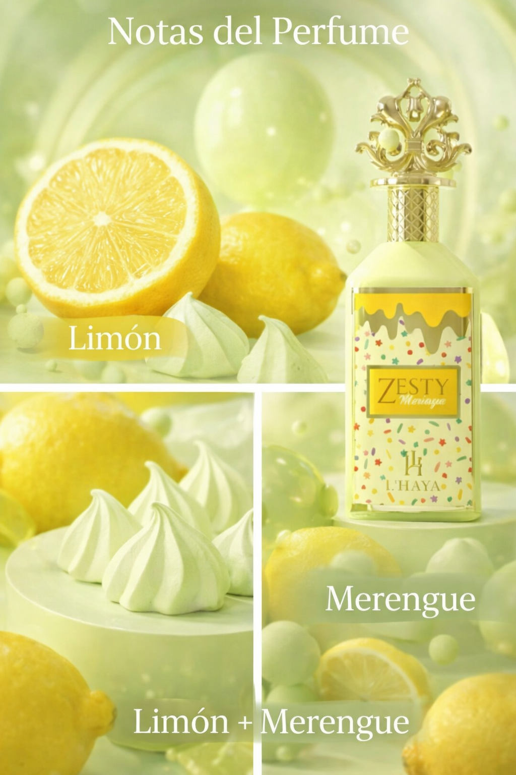 L’HAYA- ZESTY MERINGUE- EXTRAIT DE PARFUM
