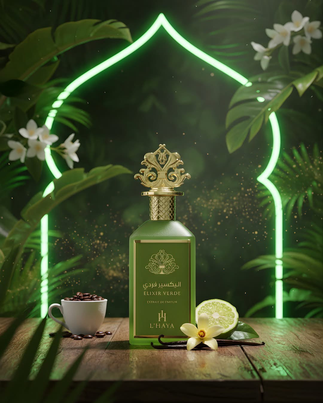 L’HAYA- ELIXIR VERDE- EXTRAIT DE PARFUM