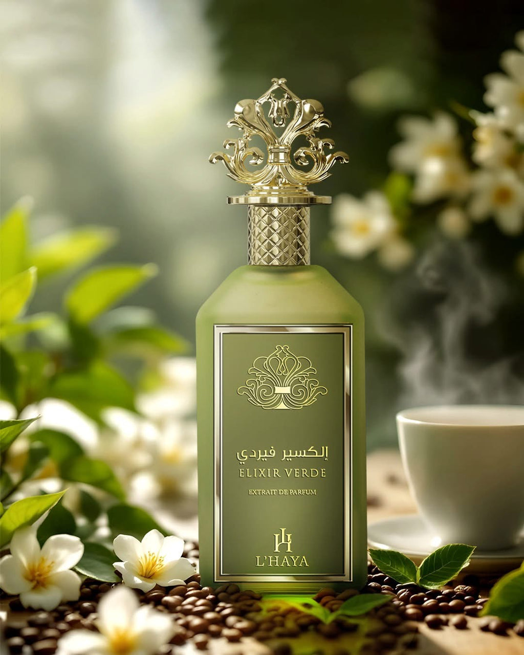 L’HAYA- ELIXIR VERDE- EXTRAIT DE PARFUM
