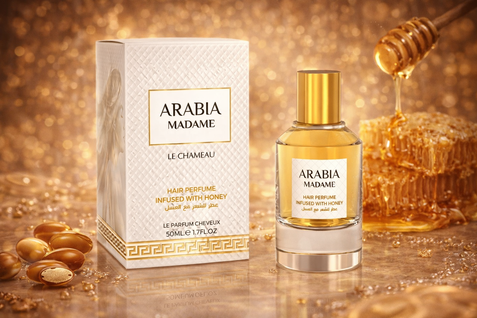 ARABIA MADAME HAIR PERFUME INFUSED WITH HONEY